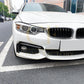 Gloss Black Front Bumper Trims for BMW F32 F33 F36 4 Series 14-20-Carbon Factory