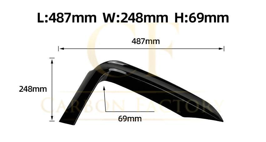 Gloss Black Front Bumper Trims for BMW F32 F33 F36 4 Series 14-20-Carbon Factory