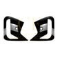 Gloss Black Front Bumper Trims for BMW G06 X6 LCI 23-25-Carbon Factory