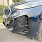 Gloss Black Front Bumper Trims for BMW G06 X6 LCI 23-25-Carbon Factory