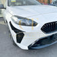 Gloss Black Front Canards A for BMW F70 1 Series 25-Present-Carbon Factory