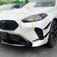 Gloss Black Front Canards B for BMW F70 1 Series 25-Present-Carbon Factory