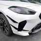 Gloss Black Front Canards B for BMW F70 1 Series 25-Present-Carbon Factory