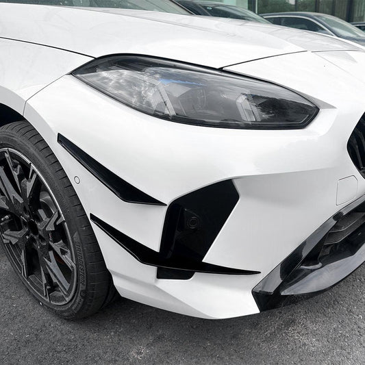 Gloss Black Front Canards B for BMW F70 1 Series 25-Present-Carbon Factory