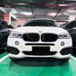 Gloss Black Front Canards for BMW F15 X5 14-18-Carbon Factory