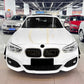 Gloss Black Front Canards for BMW F20 F21 1 Series LCI 15-19-Carbon Factory