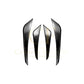 Gloss Black Front Canards for BMW F20 F21 1 Series LCI 15-19-Carbon Factory