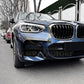 Gloss Black Front Canards for BMW G01 X3 G02 X4 Pre-LCI 18-21-Carbon Factory