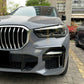 Gloss Black Front Canards for BMW G05 X5 19-25-Carbon Factory