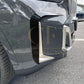 Gloss Black Front Canards for BMW G05 X5 19-25-Carbon Factory