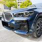 Gloss Black Front Canards for BMW G06 X6 Pre-LCI 19-22-Carbon Factory