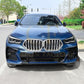 Gloss Black Front Canards for BMW G06 X6 Pre-LCI 19-22-Carbon Factory