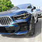 Gloss Black Front Canards for BMW G06 X6 Pre-LCI 19-22-Carbon Factory