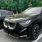 Gloss Black Front Canards for BMW G45 X3 25-Present-Carbon Factory