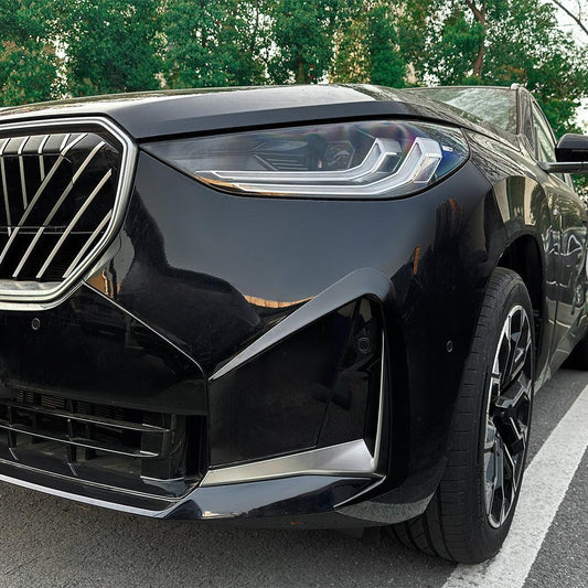 Gloss Black Front Canards for BMW G45 X3 25-Present-Carbon Factory
