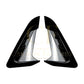 Gloss Black Front Fender Trims for BMW G01 X3 G02 X4 18-24-Carbon Factory