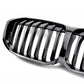 Gloss Black Front Grille for BMW F40 1 Series 19-25-Carbon Factory