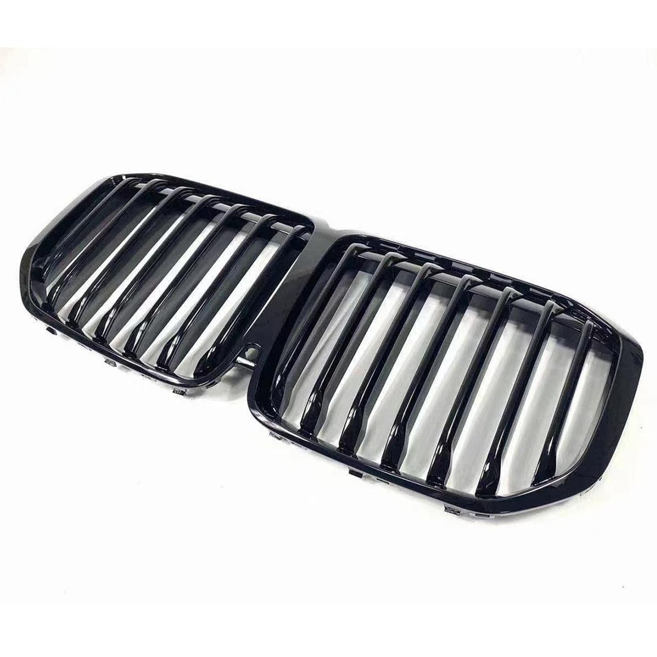 Gloss Black Front Grille for BMW G07 X7 19-22-Carbon Factory