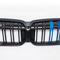 Gloss Black Front Grille for BMW G20 G28 3 Series LCI 22-Present-Carbon Factory