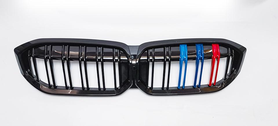 Gloss Black Front Grille for BMW G20 G28 3 Series LCI 22-Present-Carbon Factory