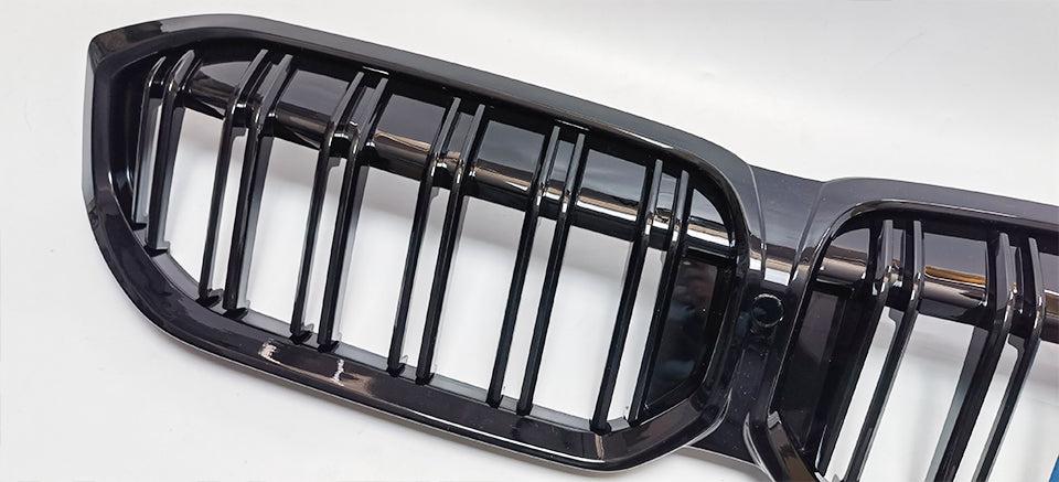 Gloss Black Front Grille for BMW G20 G28 3 Series LCI 22-Present-Carbon Factory