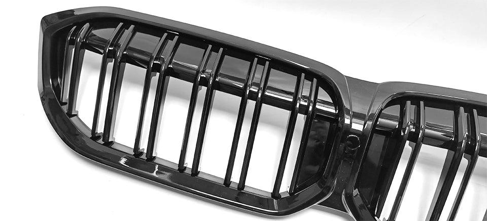 Gloss Black Front Grille for BMW G20 G28 3 Series LCI 22-Present-Carbon Factory