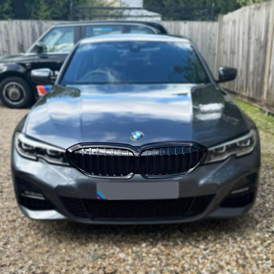 Gloss Black Front Grille for BMW G20 G28 3 Series Pre-LCI 19-22-Carbon Factory