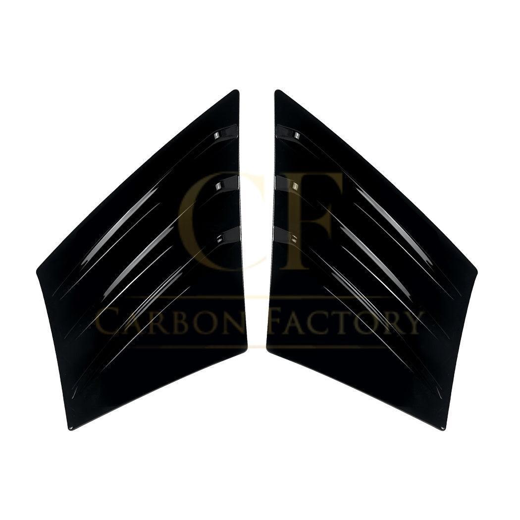 Gloss Black Front Side Grilles for BMW G45 X3 25-Present-Carbon Factory