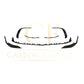 Gloss Black Front Splitter Set for Mercedes Benz W206 C Class 22-Present-Carbon Factory
