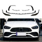Gloss Black Front Splitter Set for Mercedes Benz W206 C Class 22-Present-Carbon Factory