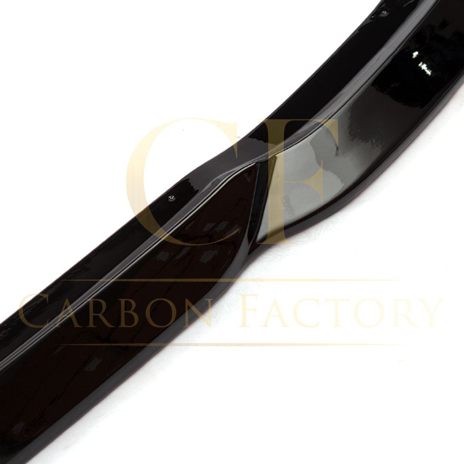 Gloss Black Front Splitter for Mercedes Benz W204 C Class Standard Model 08-14-Carbon Factory