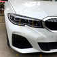 Gloss Black Headlight Trims for BMW 3 Series G20 G21 Pre-LCI 19-22-Carbon Factory