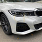 Gloss Black Headlight Trims for BMW 3 Series G20 G21 Pre-LCI 19-22-Carbon Factory