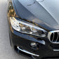 Gloss Black Headlight Trims for BMW F15 X5 F16 X6 14-18-Carbon Factory