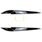 Gloss Black Headlight Trims for BMW F15 X5 F16 X6 14-18-Carbon Factory