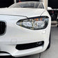 Gloss Black Headlight Trims for BMW F20 F21 1 Series 11-14-Carbon Factory