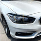 Gloss Black Headlight Trims for BMW F20 F21 1 Series M Sport 11-19-Carbon Factory
