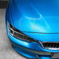 Gloss Black Headlight Trims for BMW F32 F33 F36 4 Series 14-20-Carbon Factory