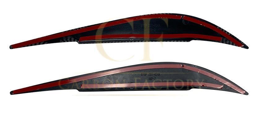 Gloss Black Headlight Trims for BMW F32 F33 F36 4 Series 14-20-Carbon Factory