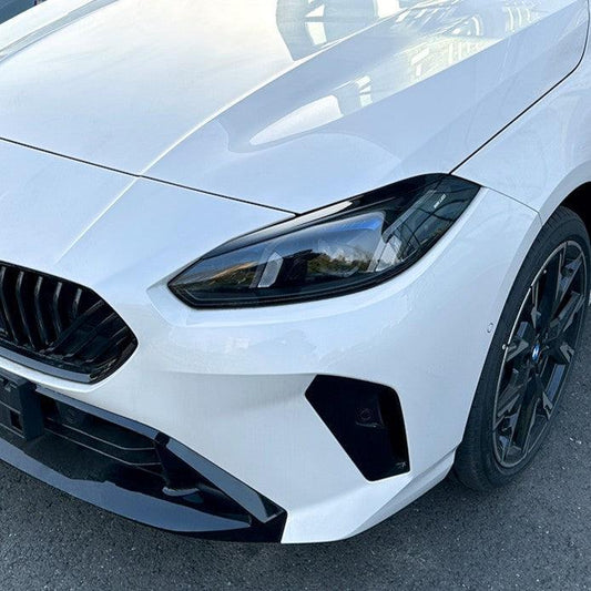 Gloss Black Headlight Trims for BMW F70 1 Series 25-Present-Carbon Factory