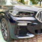 Gloss Black Headlight Trims for BMW G05 X5 G06 X6 19-25-Carbon Factory