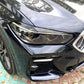 Gloss Black Headlight Trims for BMW G05 X5 G06 X6 19-25-Carbon Factory