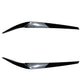 Gloss Black Headlight Trims for BMW G30 G31 Pre-LCI 5 Series 17-20-Carbon Factory