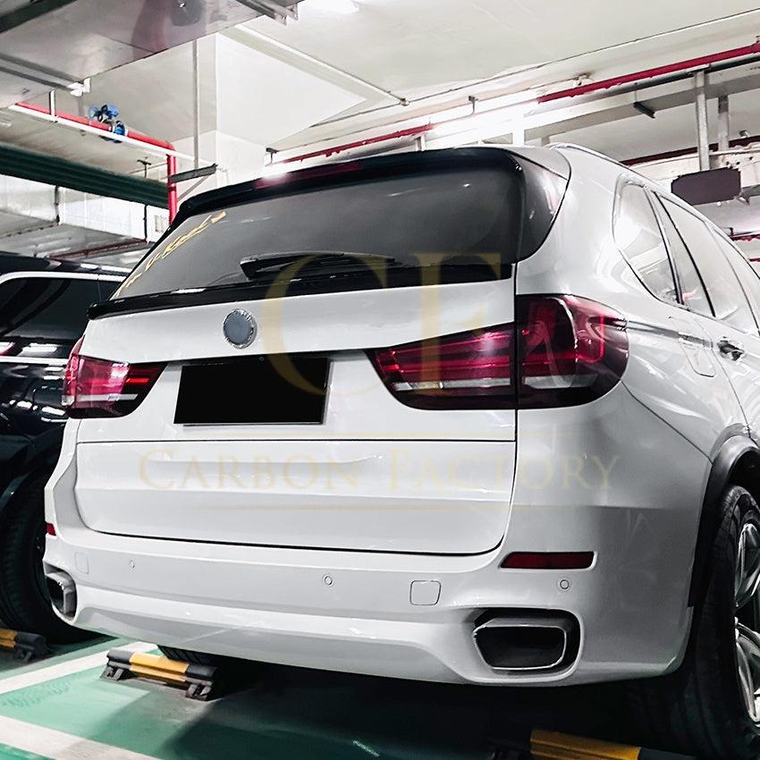 Gloss Black Mid Spoiler for BMW F15 X5 14-18-Carbon Factory