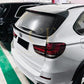 Gloss Black Mid Spoiler for BMW F15 X5 14-18-Carbon Factory
