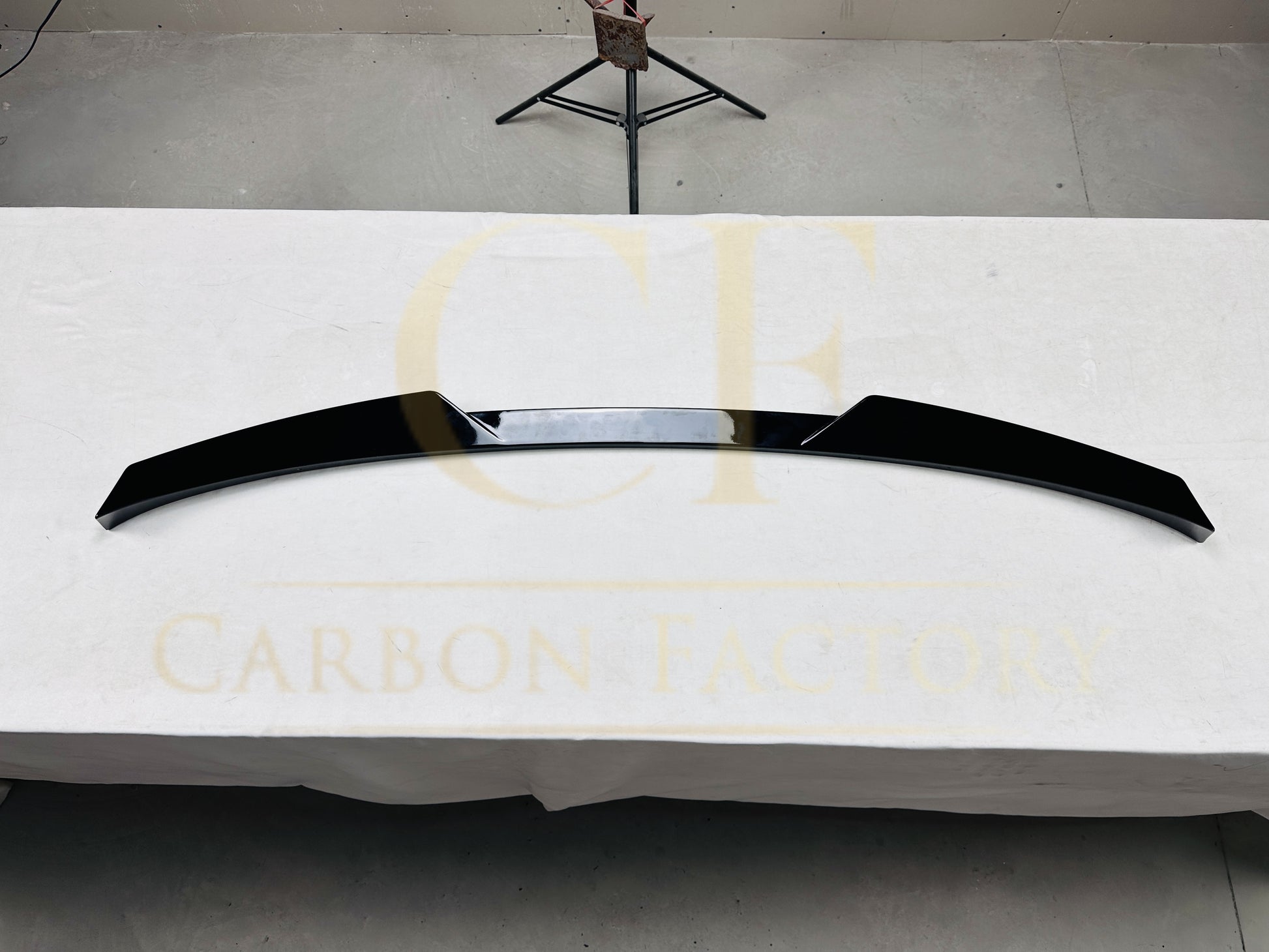 Gloss Black Mid Spoiler for BMW F31 3 Series 12-19-Carbon Factory