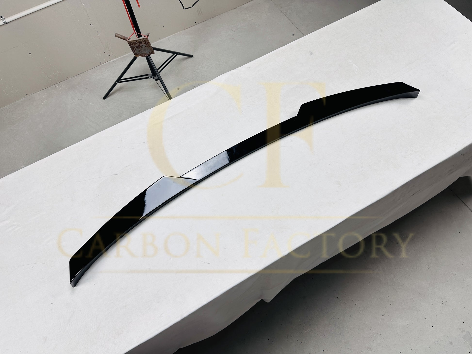 Gloss Black Mid Spoiler for BMW F31 3 Series 12-19-Carbon Factory