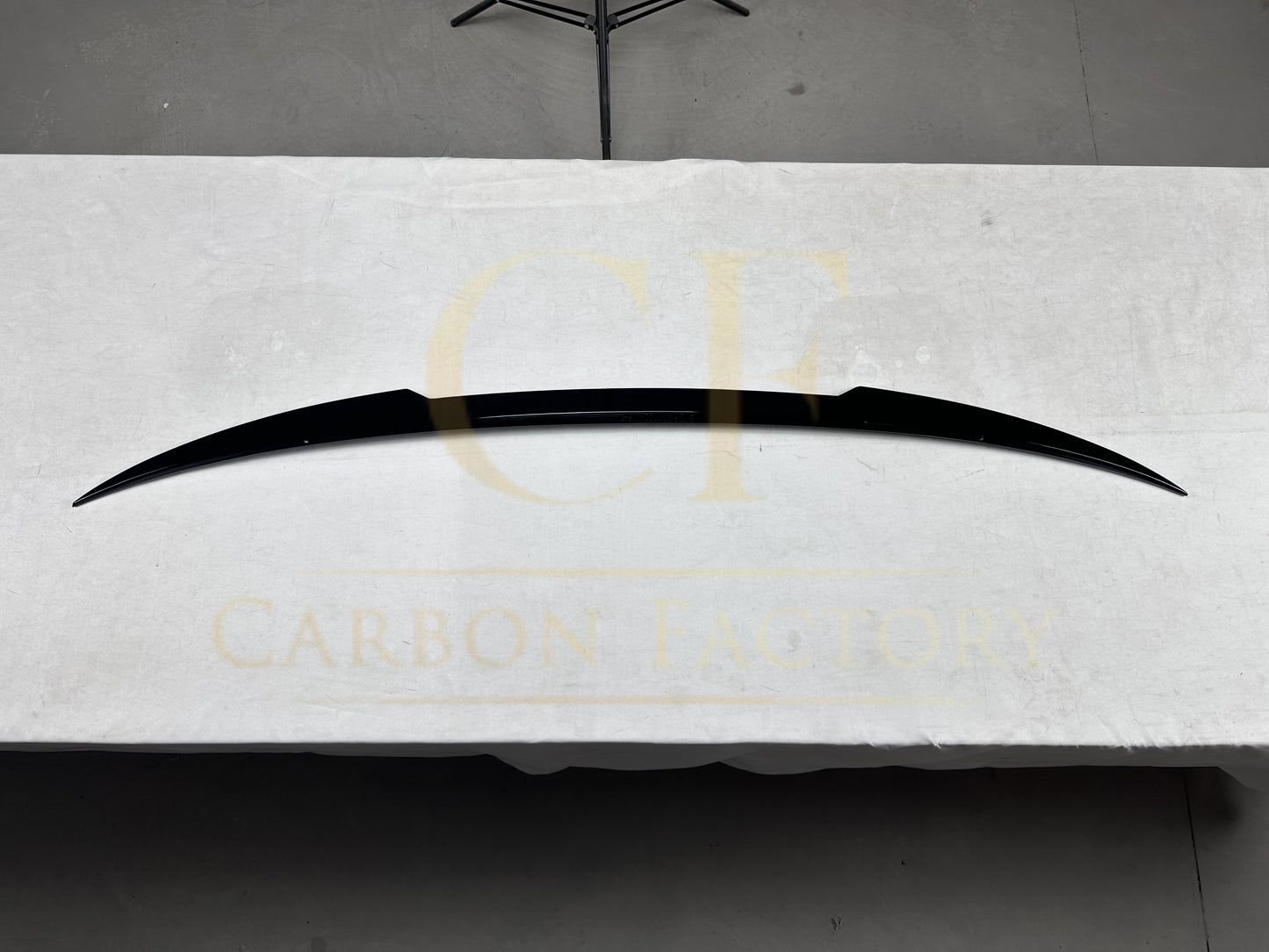 Gloss Black Mid Spoiler for BMW F40 1 Series 19-24-Carbon Factory