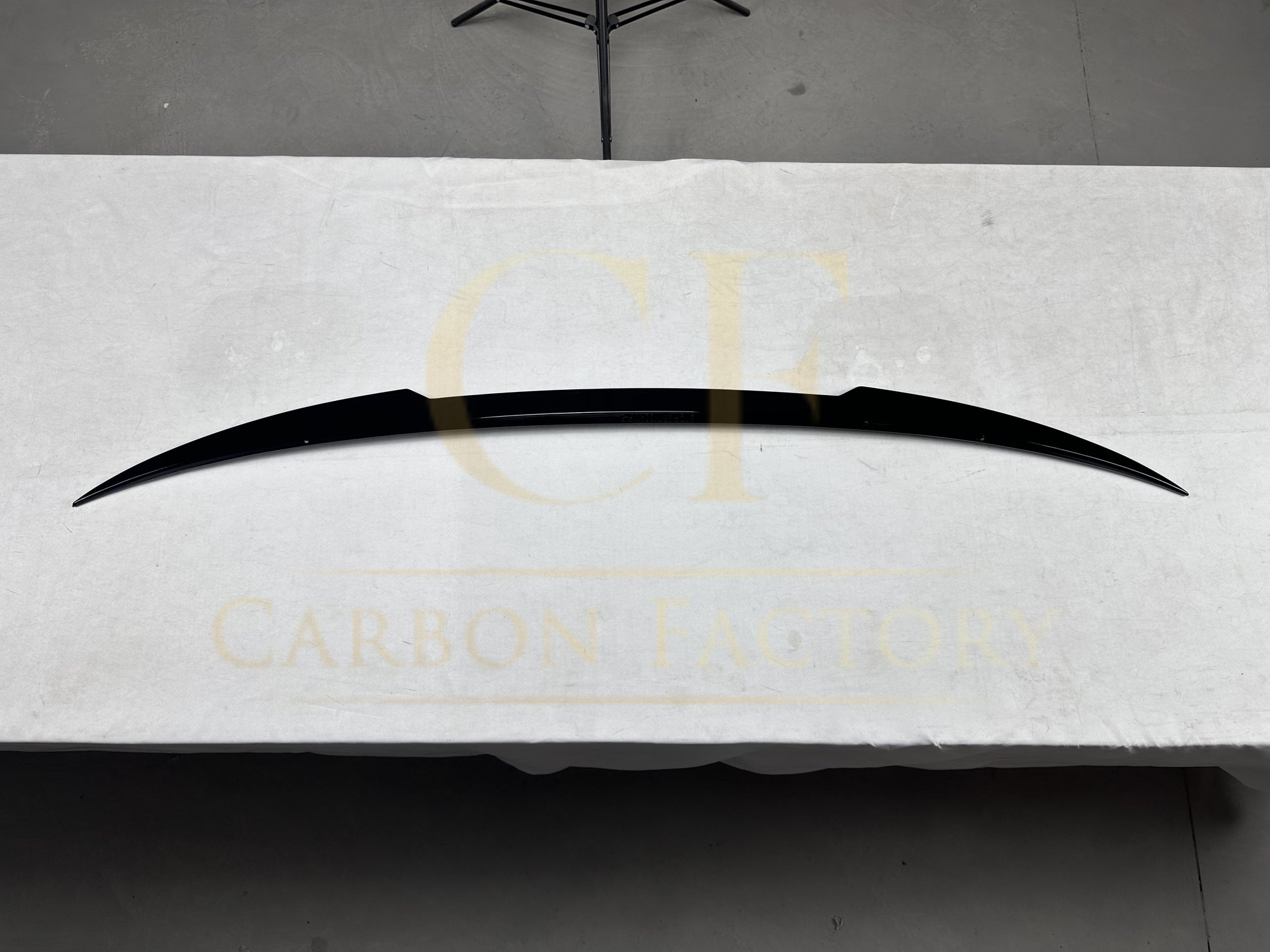 Gloss Black Mid Spoiler for BMW F40 1 Series 19-24-Carbon Factory