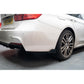 Gloss Black Rear Bumper Corners BMW F30 F31 3 Series 12-19-Carbon Factory